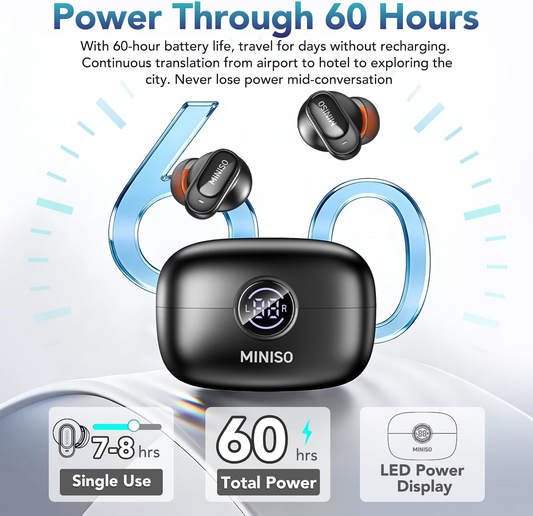 WorldTalk AI Translator Earbuds