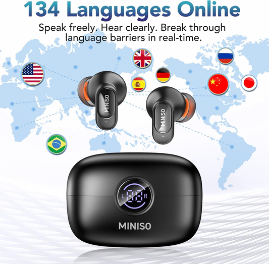 WorldTalk AI Translator Earbuds