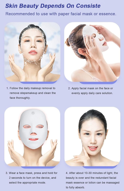 Zenvy Skin™ Red Light Therapy Mask