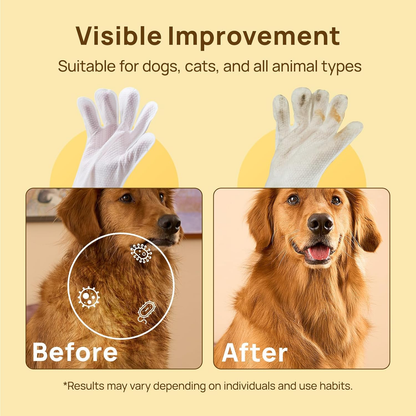 PawClean™ Pet Glove Cleaning Wipes