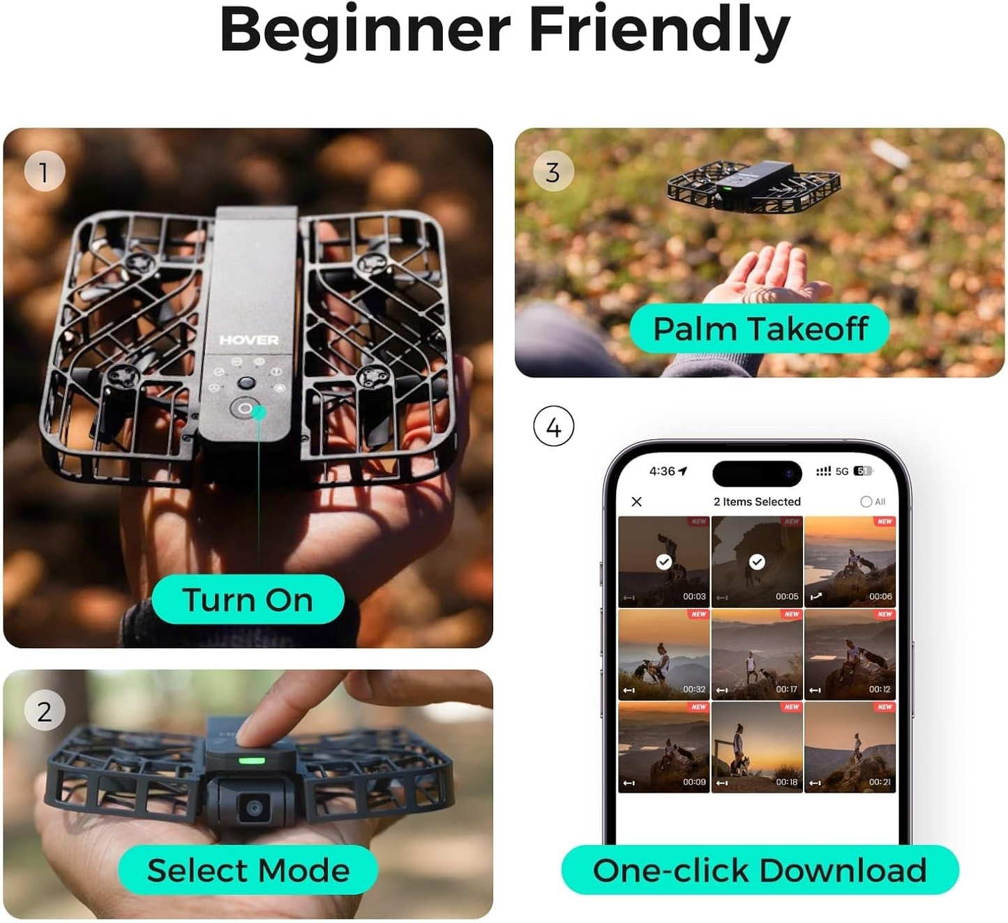 Self-Flying Camera Drone
