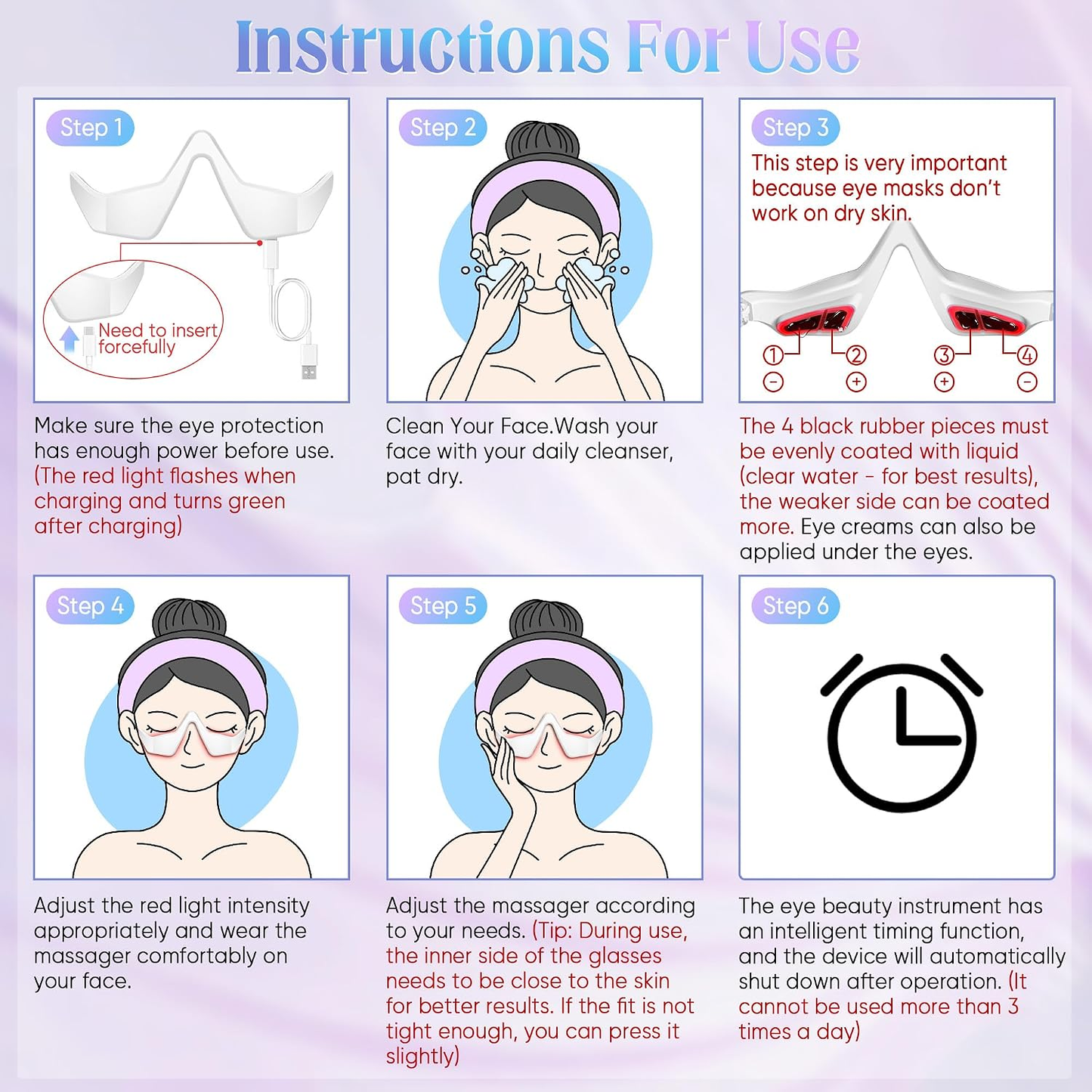 LumiEyes™ | Red Light Eye Massager