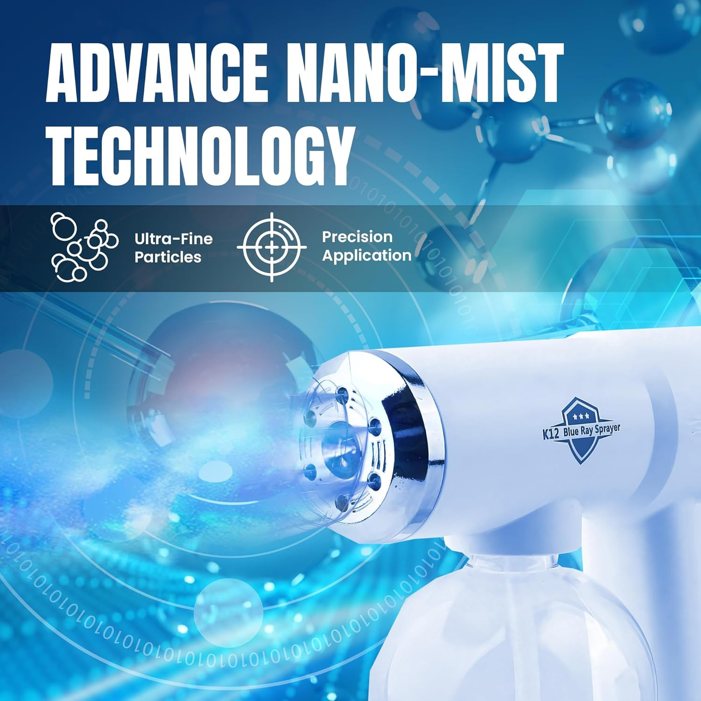 NanoGlow UV Mist Sanitizer Sprayer