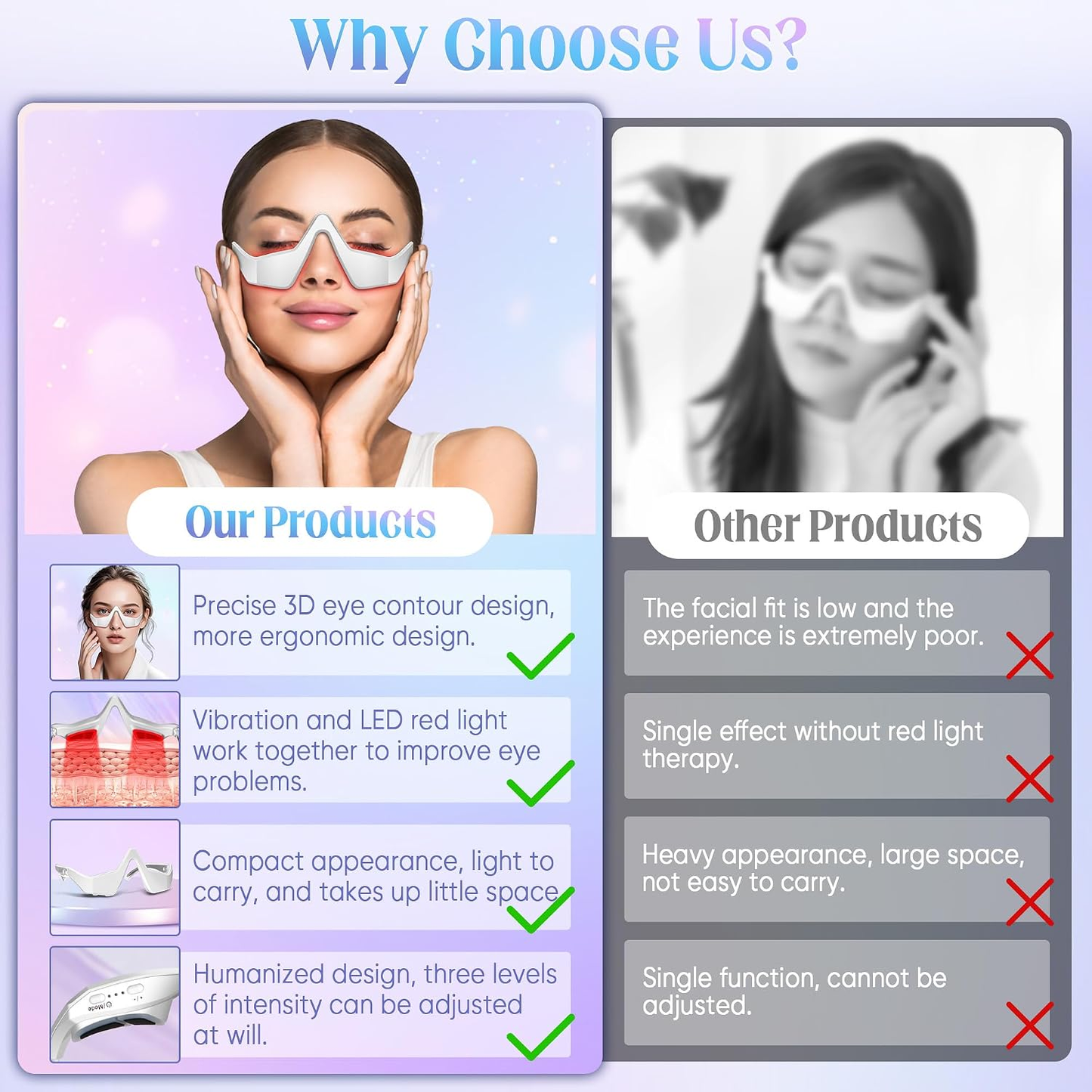 LumiEyes™ | Red Light Eye Massager